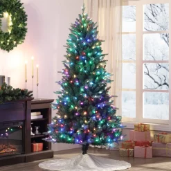 Best Sale 6.5' Alexa Enabled Christmas Tree Alexa Enabled Decor