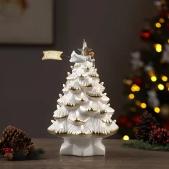 Online 14" Animated Nostalgic Ceramic Tree - Angel Character Trees