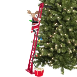 Shop 43" Animated Super Climbing Reindeer Climbers