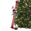 Best 43" Animated Super Climbing Plaid Santa Super Climbers