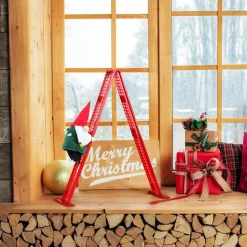 Clearance 17" Animated Tabletop Climbing Gnome Climbers