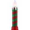 Shop 24" Glittery Blow Mold Candle - Red & Green Blow Molds