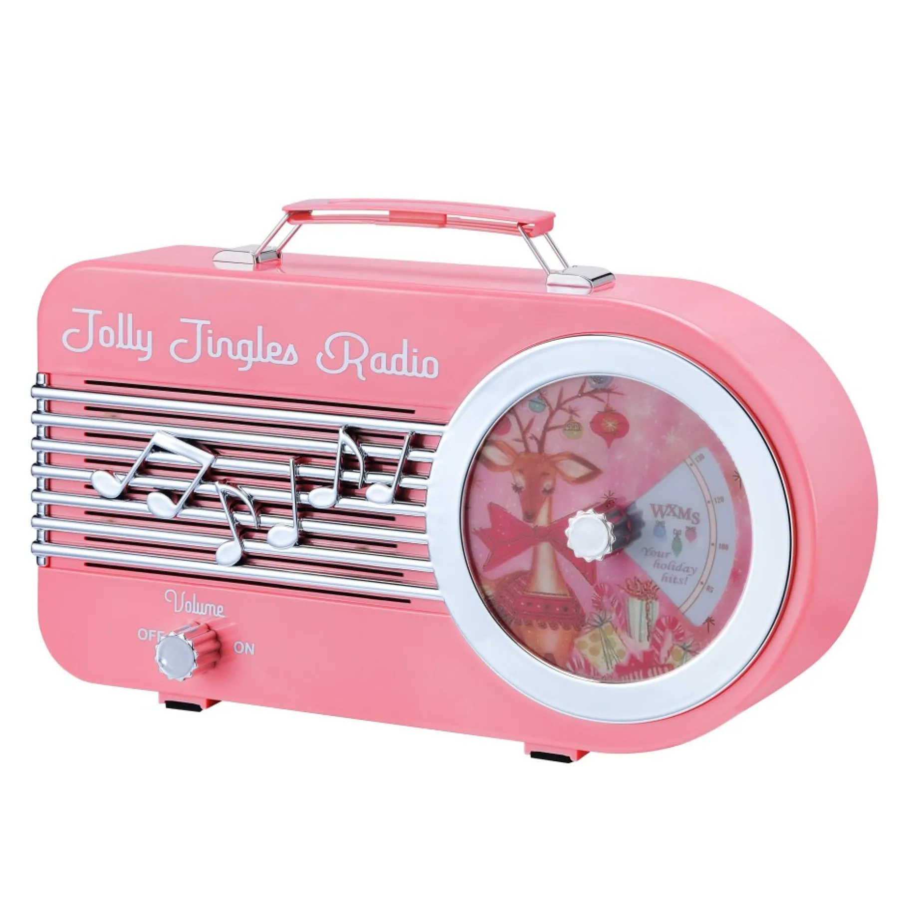 Flash Sale 10.5" Jolly Jingles Radio Musical Decor