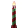 Online 36" Metallic Blow Mold Candle - Red & Green Blow Molds