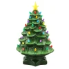 Hot 14" Nostalgic Ceramic Tree - Green Green Ceramic Trees