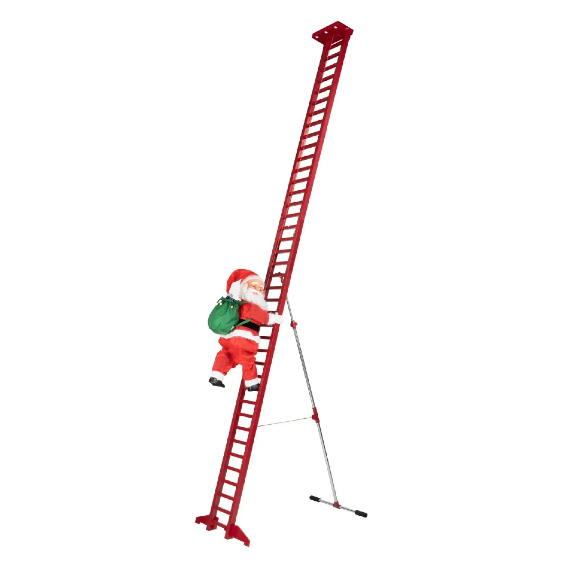 Shop 10' Outdoor Animated Super Climbing Santa Musical Decor