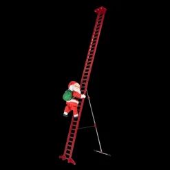 Shop 10' Outdoor Animated Super Climbing Santa Musical Decor