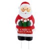 Cheap 32.5" Outdoor Metal Santa Sign Signs