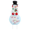 Clearance 32" Outdoor Metal Snowman Sign Signs