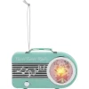 Outlet 4.75" Retro Radio Ornament - Teal Ornaments