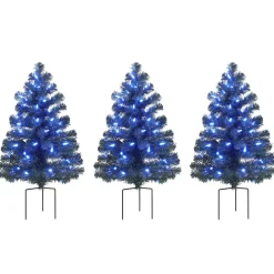 New Alexa Enabled Pathway Christmas Trees - Rgb Bulbs Pathway