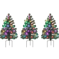 New Alexa Enabled Pathway Christmas Trees - Rgb Bulbs Pathway