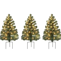 New Alexa Enabled Pathway Christmas Trees - Rgb Bulbs Pathway