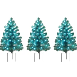 New Alexa Enabled Pathway Christmas Trees - Rgb Bulbs Pathway