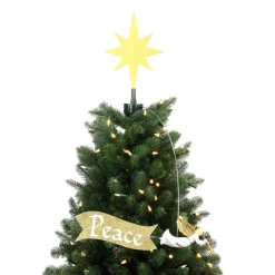 Shop Animated Angel Tree Topper With Banner Tree Toppers