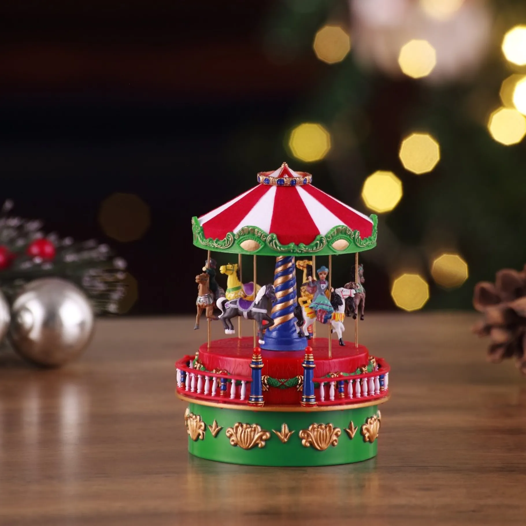 Sale Mini Carnival Music Box - Carousel Carousels