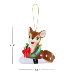 Flash Sale Mini Nostalgic Ceramic Figure - Reindeer Ornaments