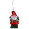 Best Mini Nostalgic Ceramic Figure - Gnome With Wreath Ornaments
