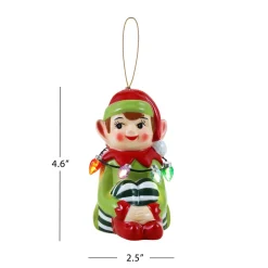 Shop Mini Nostalgic Ceramic Figure - Elf Ornaments