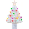 Flash Sale Nostalgic Ceramic Tree Nightlight - White Night Lights