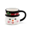 Online 16Oz Nostalgic Ceramic Snowman Mug Mugs